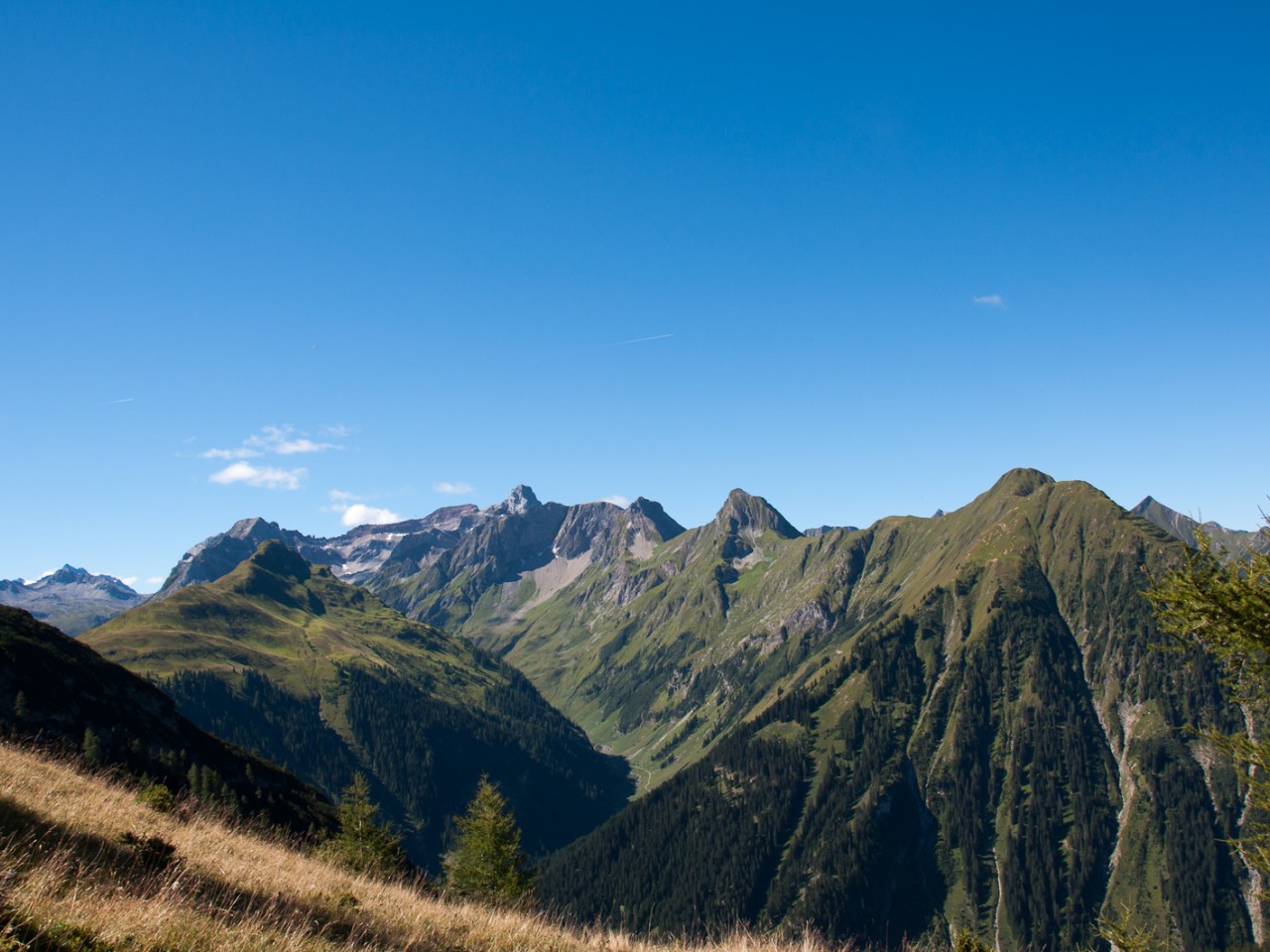  Blick zur Holzgauer Wetterspitze (Bildmitte)